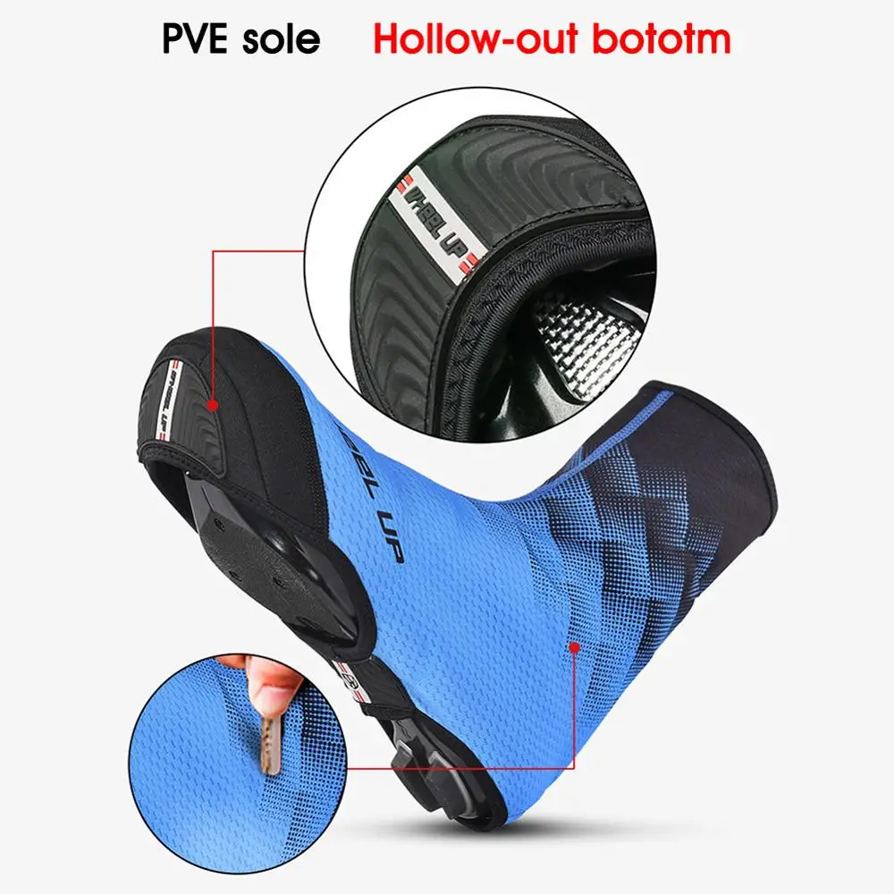 

Cycling Shoe Covers Thermal Fleece-Lined Shoe Cover Waterproof Windproof Warm Overshoes with Reflective Zipper Bike Shoe Covers