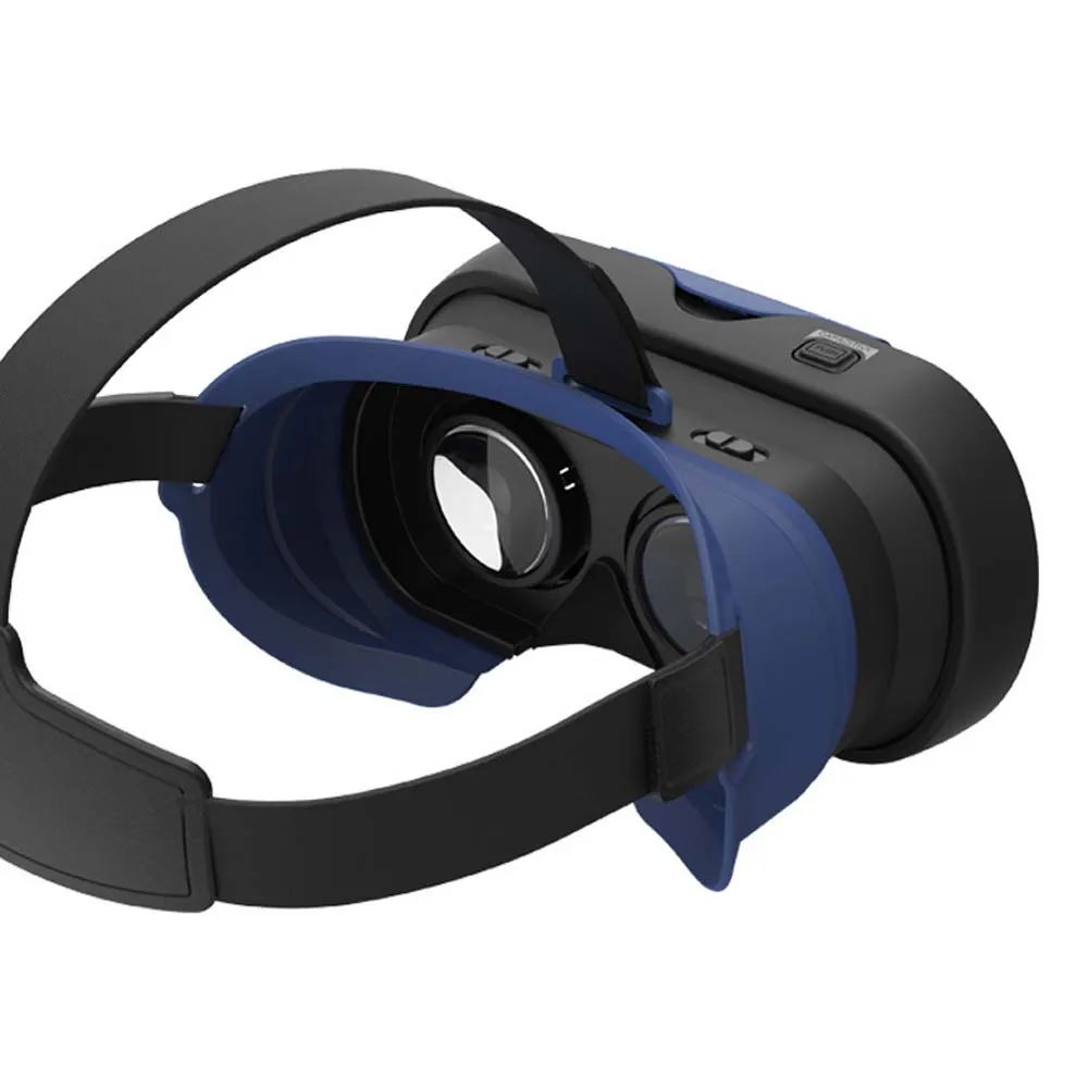 VR AR складные очки виртуальной реальности 3D 96 ° мини портативные силиконовые для