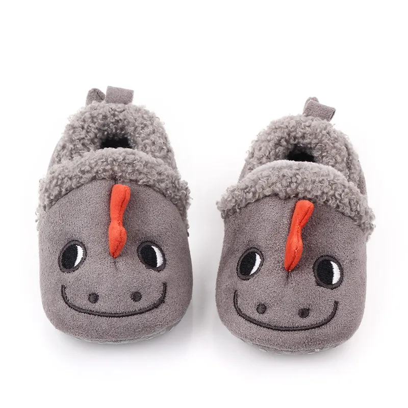 2250-10 Игрушка в виде животного для детской кроватки для маленьких мальчиков и девочек малыш новорожденный младенец мультфильм мягкая подошва Нескользящая Милая теплая обувь для малышей с изображением животных - Цвет: 2250-10