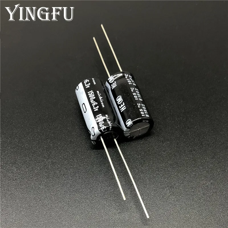 

5Pcs/50pcs 1500uF 6.3V NICHICON HE Series 10x20mm Extremely Low Impedance 6.3V1500uF Aluminum Electrolytic Capacitor