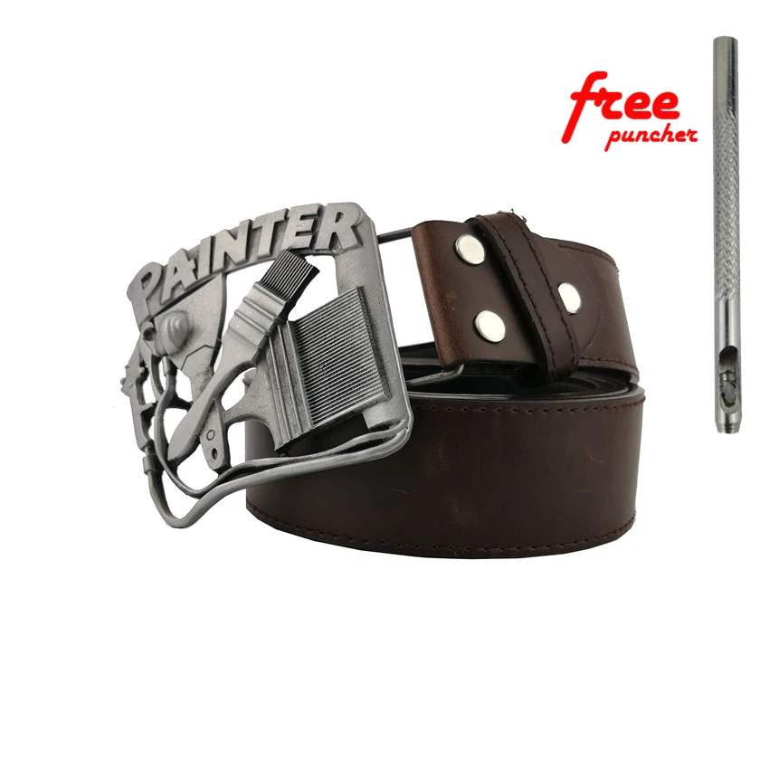 Новые и крутые 3D инструменты для художника узор металлический ремень пряжка