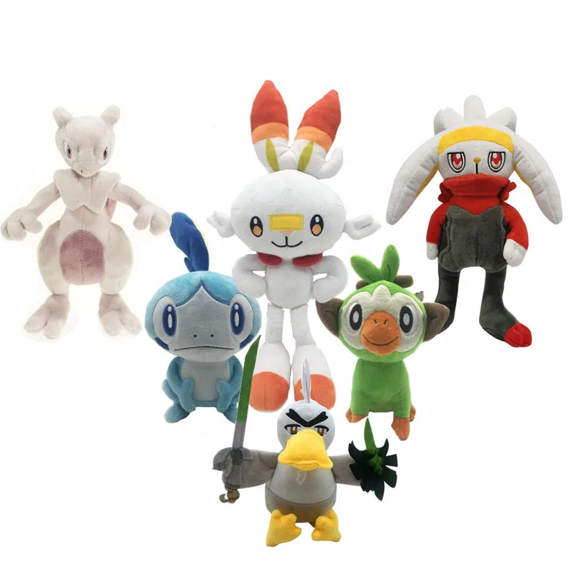 Новинка плюшевые игрушки Покемон собль скорзайчик милая игрушка мультяшное