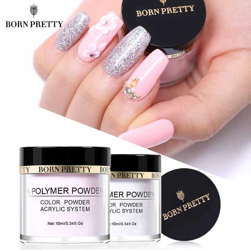 Акриловый порошок для наращивания ногтей 10 мл | Красота и здоровье