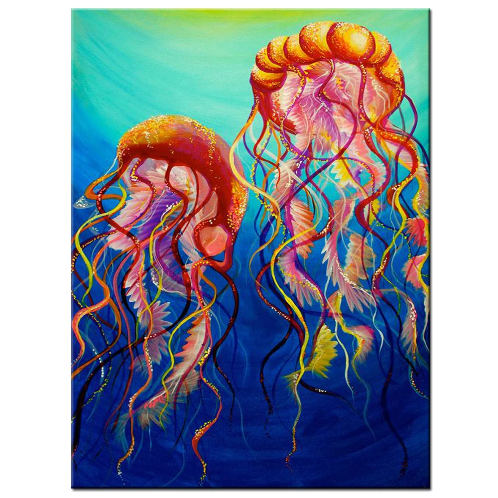 Алмазная вышивка с Медузой распродажа квадратная Круглая Мозаика животными