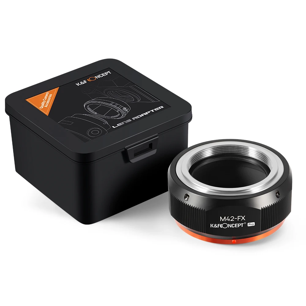 Адаптер крепления объектива K & F Concept M42 к Fuji X для винтового беззеркальным