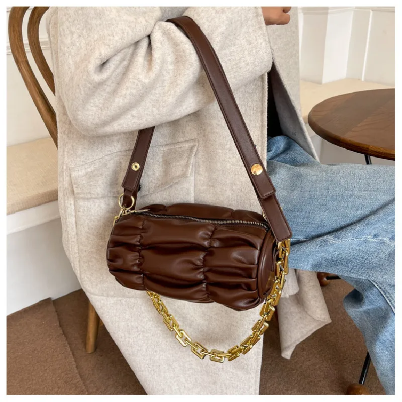 

Новая женская сумка на цепочке, модная женская сумка на плечо 2021, квадратная сумка через плечо в западном стиле