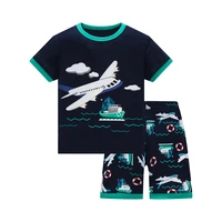 summer boys pajamas sets monkey short sleeve childrens sleepwear 100 cotton kids underwear pyjama sleeping suits