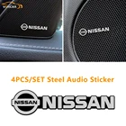 Автомобильная наклейка с эмблемой для NISSAN, 4 шт.компл.