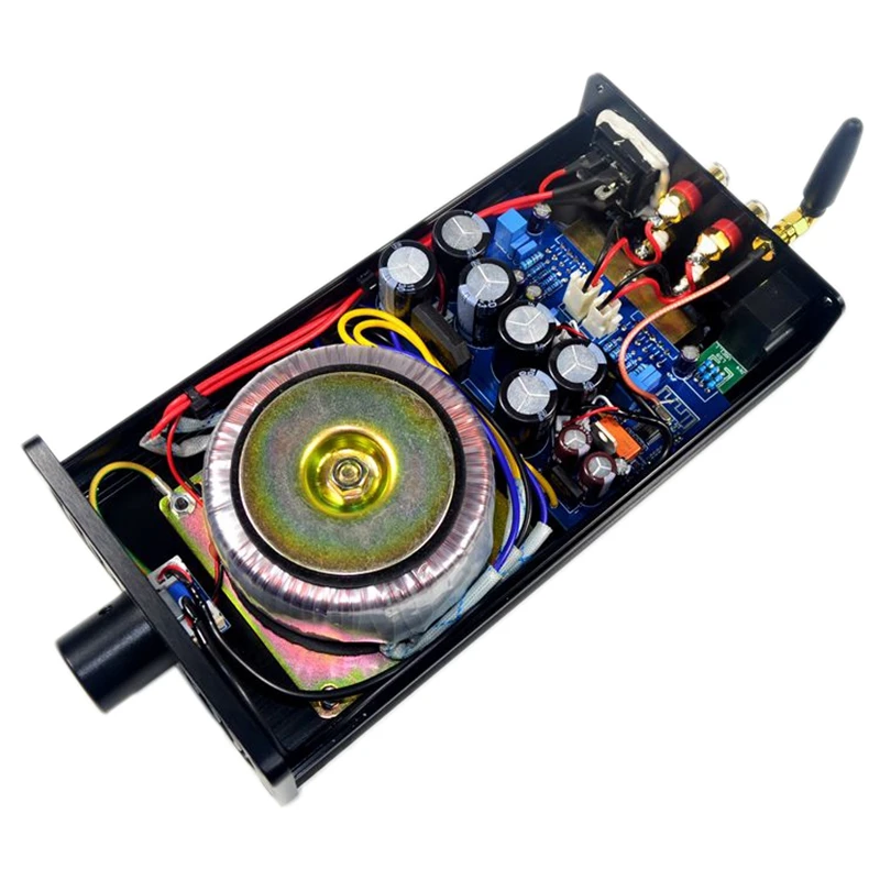 Lm3886 Dual Channel Class Bluetooth 4.2 Audio Stereo High Power Amplifier Hifi 40W+40W Home Aluminum Enclosure | Электроника