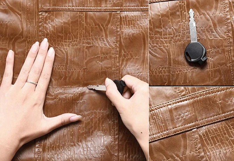 Зимние мужские кожаные куртки 7XL 8XL длинные пальто с воротником-стойкой Мужская ветровка из искусственной кожи