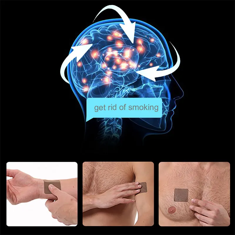 

Adult Stop Smoking Sleeping Helper Anti Smoke 10pcs Cessation Patch 100% Natural Ingredient Quit Smoking sticker Health Care