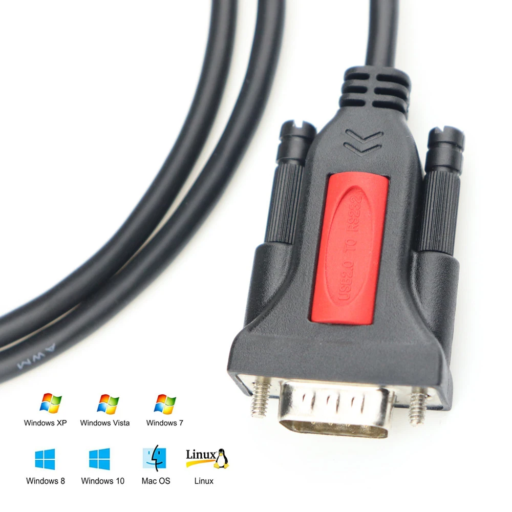 USB 2 0 к RS232 адаптер Prolific 9 Pin типа папа DB9 последовательный преобразователь кабель