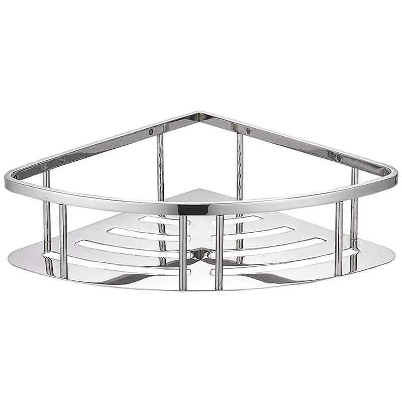 304 stainless steel fan-shaped angle shelf plate toilet triangle wall | Обустройство дома