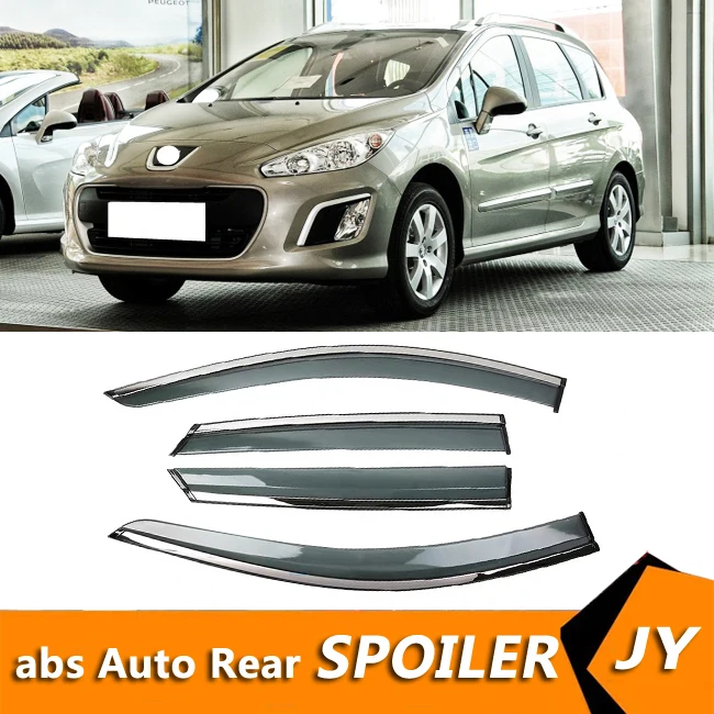 

Козырек на вентиляционное отверстие для Peugeot 308 2009-2012, защита от солнца, дождя, дефлектор для Peugeot 308, автомобильные аксессуары, 4 шт./компл.