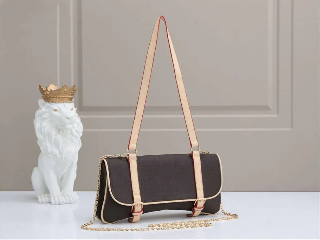 

free shipping 2021 fashion lady one-shoulder messenger bag, hot-selling chain handbag high quality lady fashion purse wallet