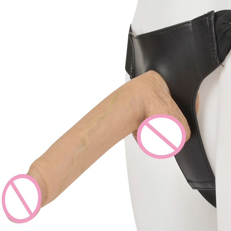 Страпон реалистичный фаллоимитатор большой пенис для лесбиянок эротический