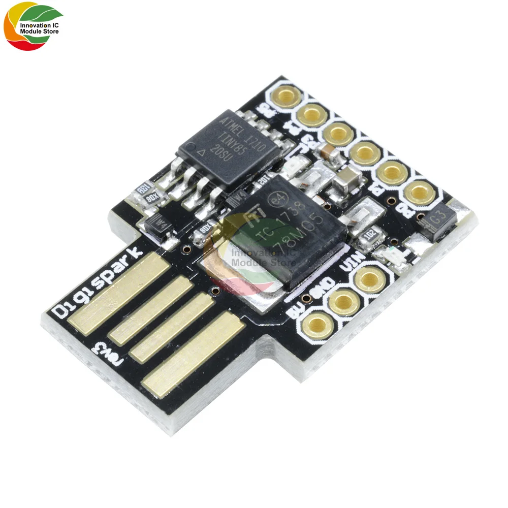 Плата разработки ATTINY85 Digispark Kickstarter I2C SPI Attiny85 модуль Micro USB для Arduino - купить по