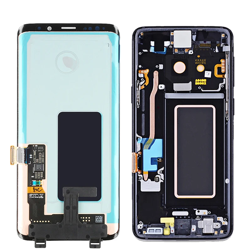 OTMIL 6 2 &quot100% AMOLED LCD для SAMSUNG Galaxy S9 плюс сенсорный экран с сенсорной панелью дисплей