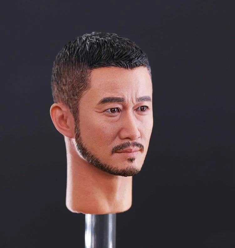 

GACTOYS GC026 1/6 масштаб Азиатский крутой парень Джейсон Ву Цзин головка Скульптура подходит 12 "Мужской фигурку средства ухода за кожей