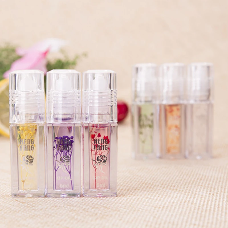 Бальзам для губ случайного цвета стойкий увлажняющий питательный прозрачный