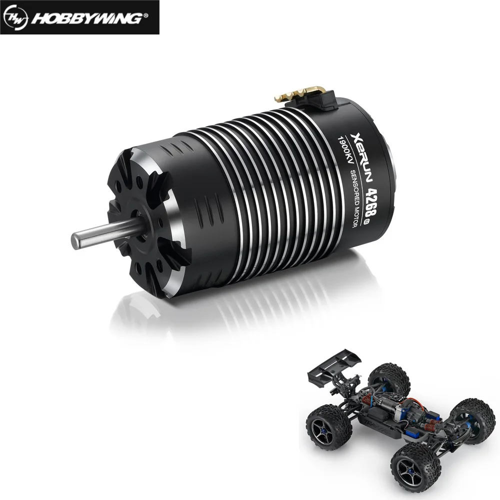 HobbyWing XeRun 4268/4274 SD G2 сенсорный бесколлекторный 4 полюсный двигатель 2250 кв 1/8 1/10 КВ/кв