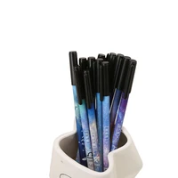 3 pcslot twelve constellations erasable pen 0 38mm erasable gel pen blue ink pen promotional stationery school office supply