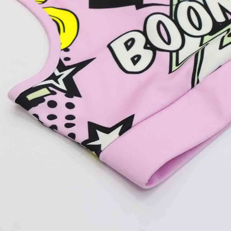 Спортивный костюм для женщин комплект из 2 предметов йоги с цветочным принтом