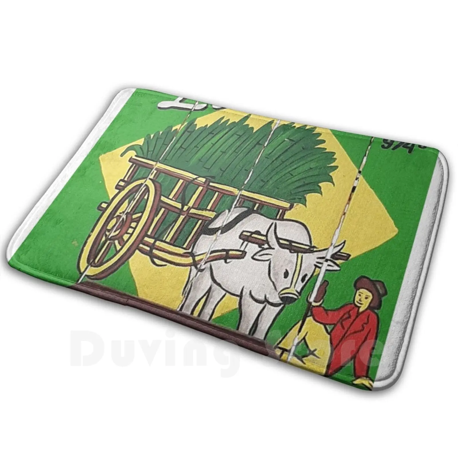 Коврик Reunion Island мягкий коврик черный белый цвет|Коврик| |