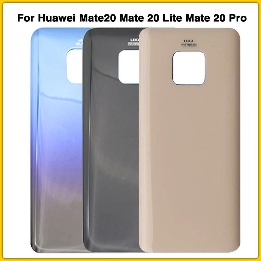 Оригинальный новый задний корпус для Huawei Mate20 Mate 20 Lite Pro Крышка батарейного отсека