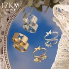 Кольцо Открытое золотое с бабочкой, кольца для мужчин и женщин, парные кольца для влюбленных, 17 км, 2021