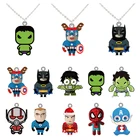 Акриловое ожерелье с подвеской из мультфильма супергерой