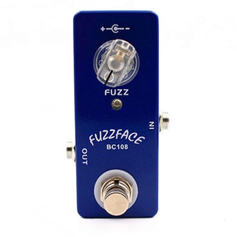 Mosky FuzzFace Guitar Effect Pedal Based on Silicon Fuzz Face Effects Stompbox for Electric Guitar Accessories & Parts