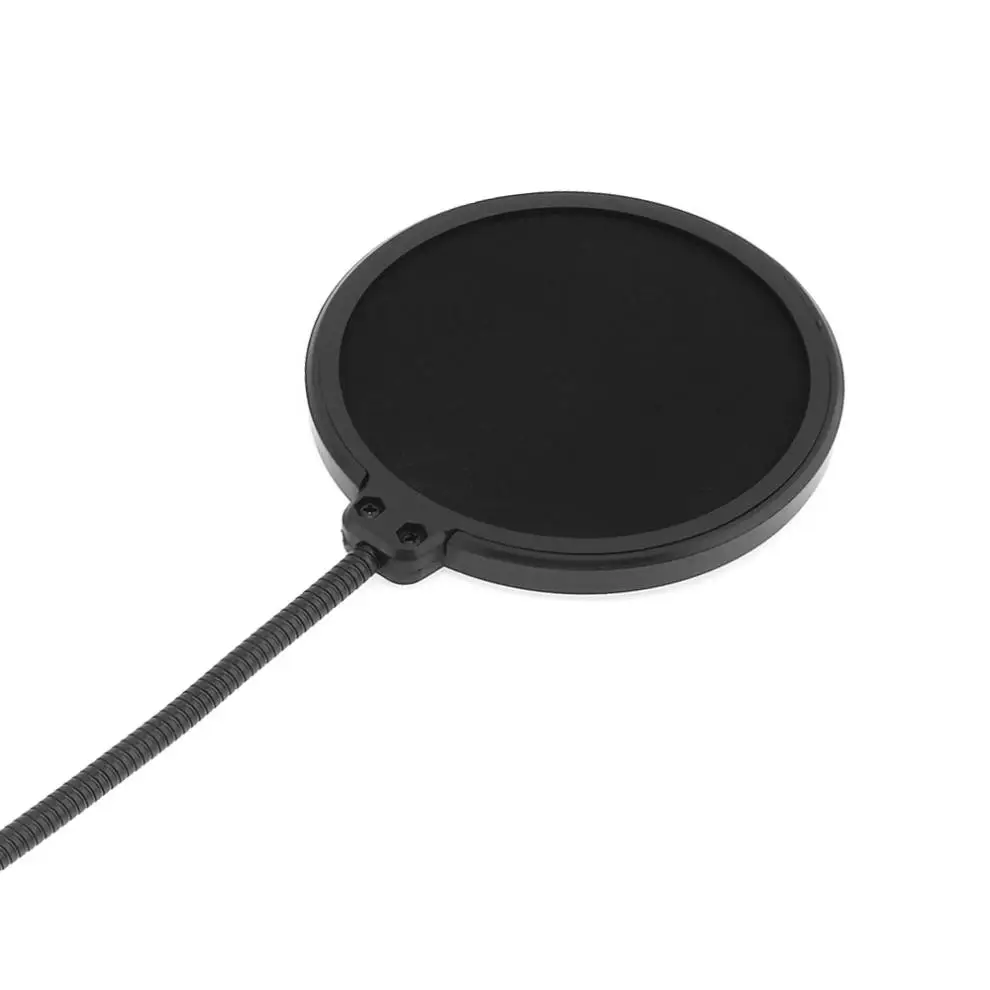 

Double Layer Studio Microphone Flexible Wind Screen Sound filter for Broadcast Karaoke youtube Podcast Recording Accessories