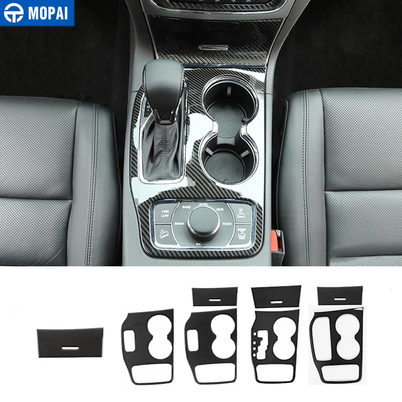 MOPAI карбоновое волокно для автомобиля рычаг переключения передач держатель