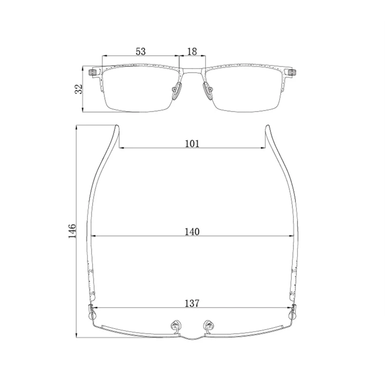 Высококачественные регулируемые визуальные бифокальные прогрессивные очки для чтения мужские многофокальные очки