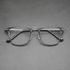 Титановая оправа для очков для мужчин, квадратные оптические очки, прозрачные компьютерные очки по рецепту для мужчин, оправы для очков для женщин и мужчин