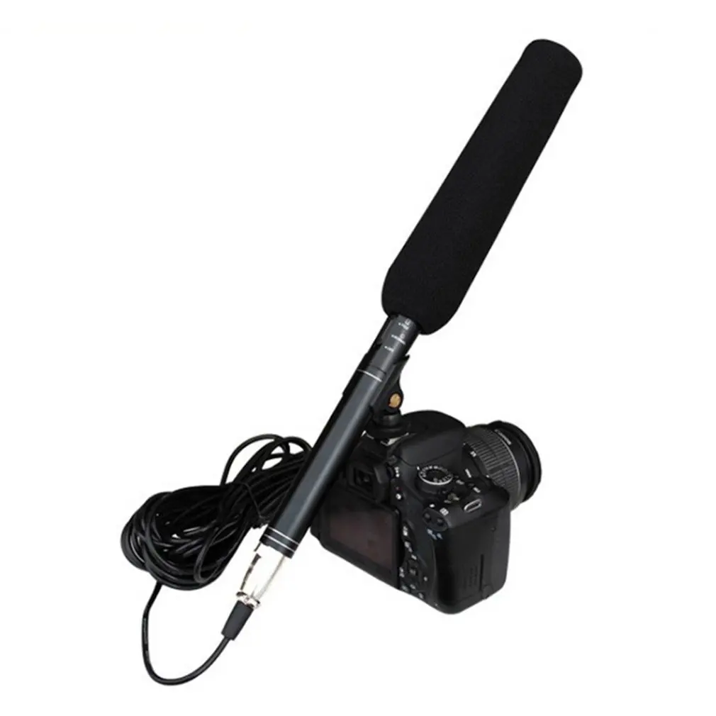 

Outdoor Live Interview Wired Microphone SLR Camera Mobile Phone Microphone News Interview Recording Microphone