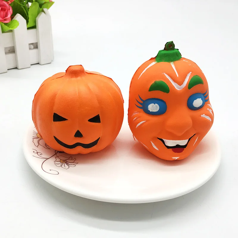 Squishy игрушечные тыквы мягкий медленно Восстанавливающий форму подарок на