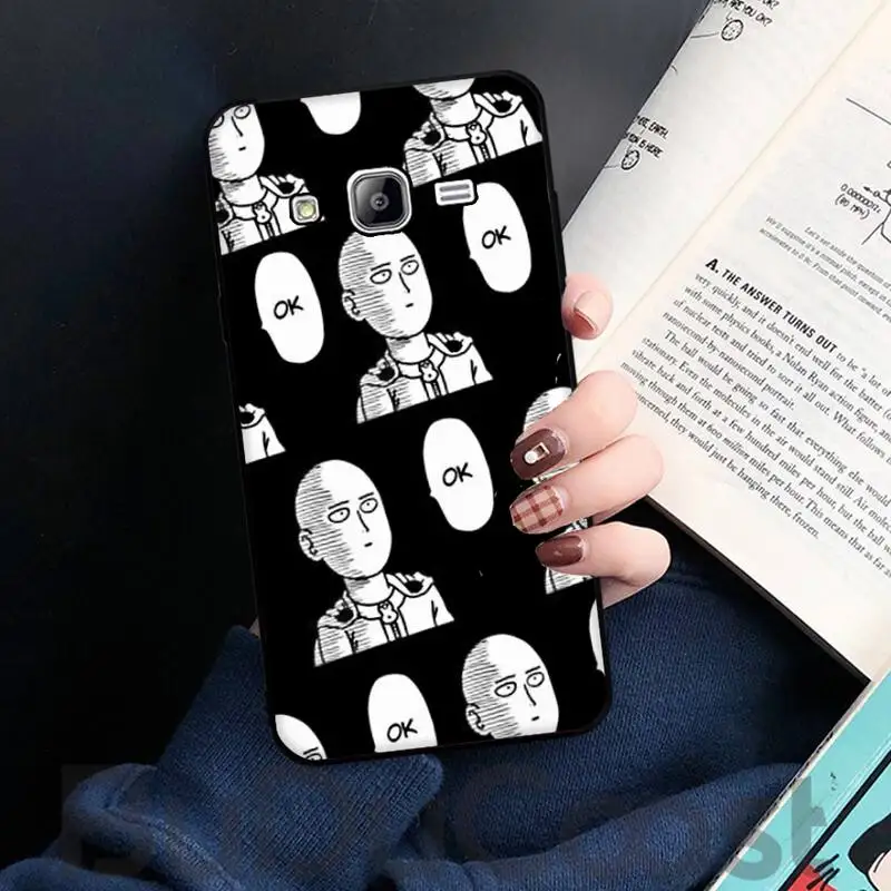 

Cartoon Anime One Punch Man Phone Case for samsung galaxy j7 j6 j5 j4 j3 j2 prime pro