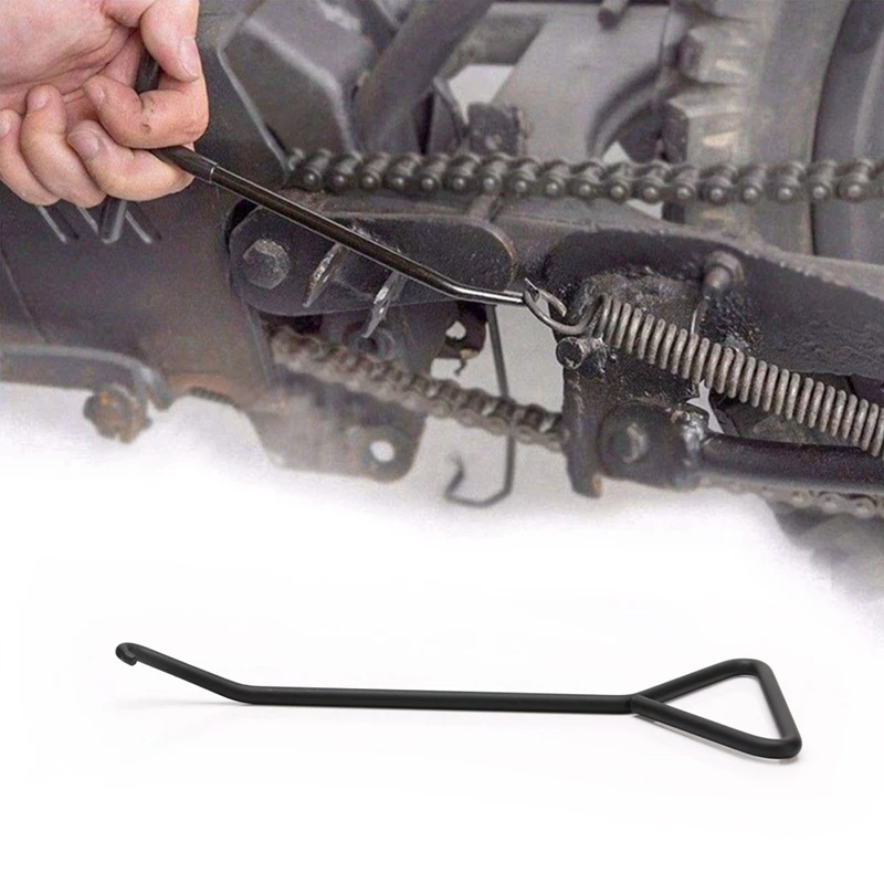 

3PCS Universal Exhaust Pipe Spring Hook and T-Handle with Thicken Lengthen Durable Stainless Steel for Vehicle Motorcycle