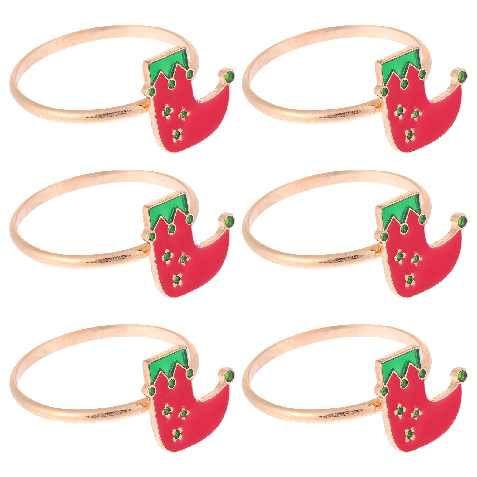 

6 шт., пряжки для салфеток