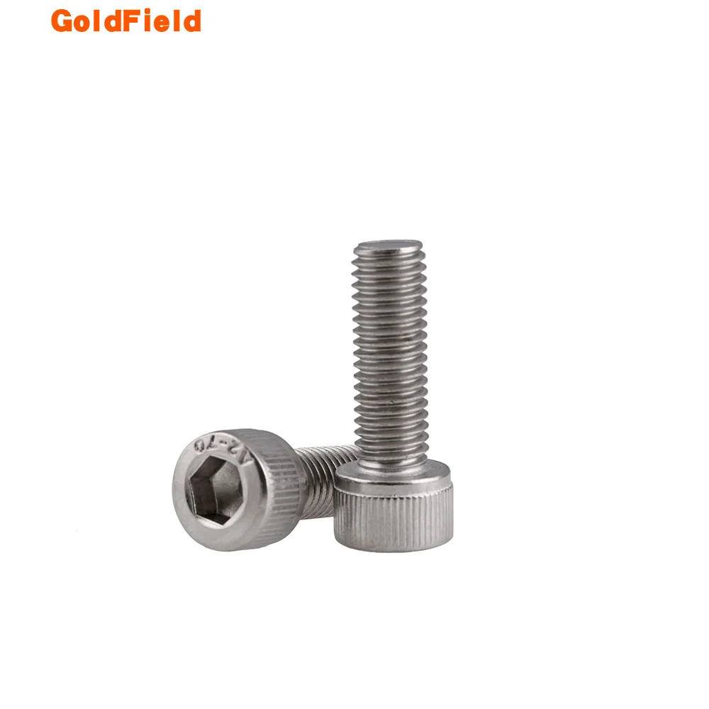 

5/2pcs 304 stainless steel DIN912 Hexagon socket head cap screws M12 M14 M16
