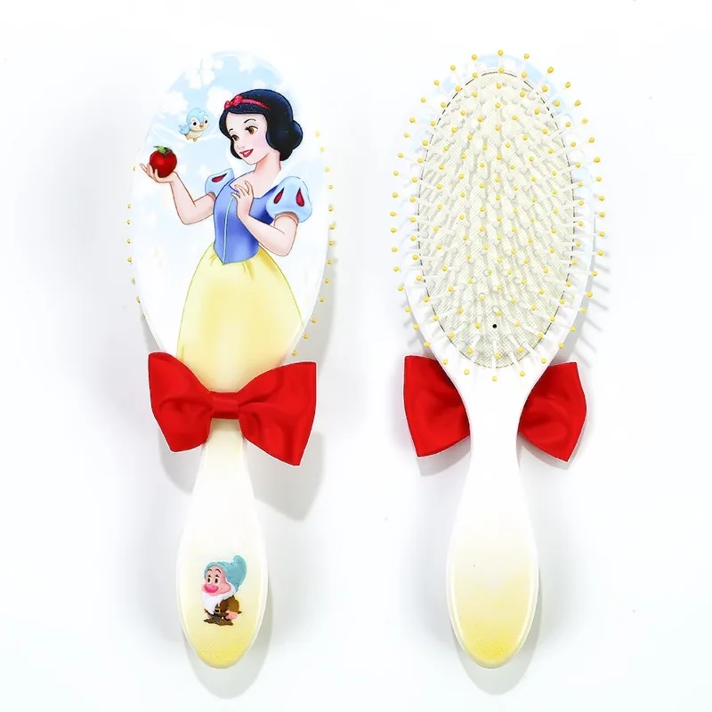 

Disney new children's doll accessories girl hairdressing comb cartoon air cushion comb bow tie airbag comb gift packaging comb