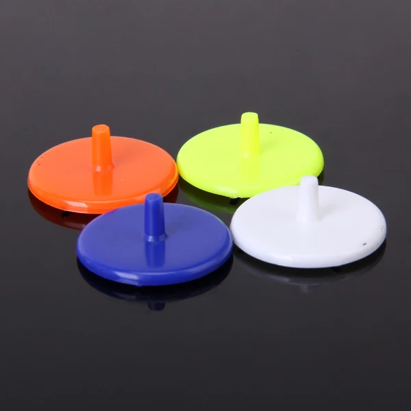 Lot 20PCS PLASTIC ROUND MIXED COLOR GOLF BALL MARKERS GOLFER TRAINING AIDS New | Спорт и развлечения