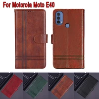 MotoE40 New Flip Wallet Phone Cover For Motorola Moto E40 Case Protector Book For Motorola Moto Leather Magnetic Card Case