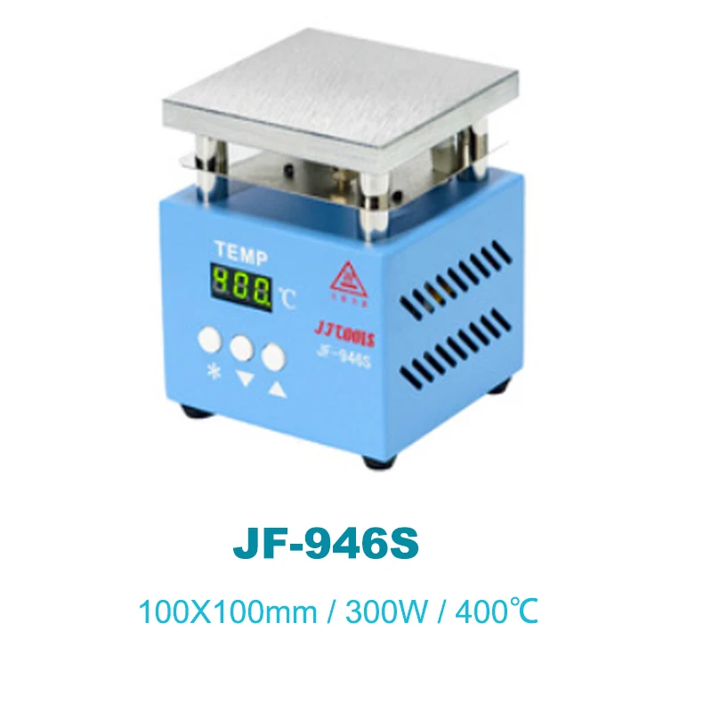 JF-946S 100X100mm Преднагрев Plat электронная плита BGA станция для ремонта экрана мобильного телефона гибкий кабель для предварительной пайки станция инструменты - Цвет: JF-946S 100X100mm
