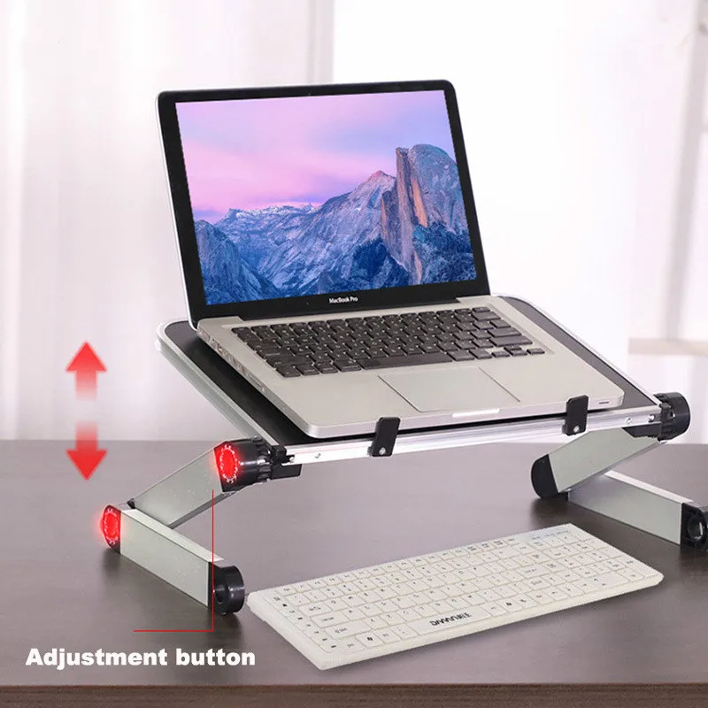 Портативный складной держатель подставка для ноутбука из алюминиевого сплава