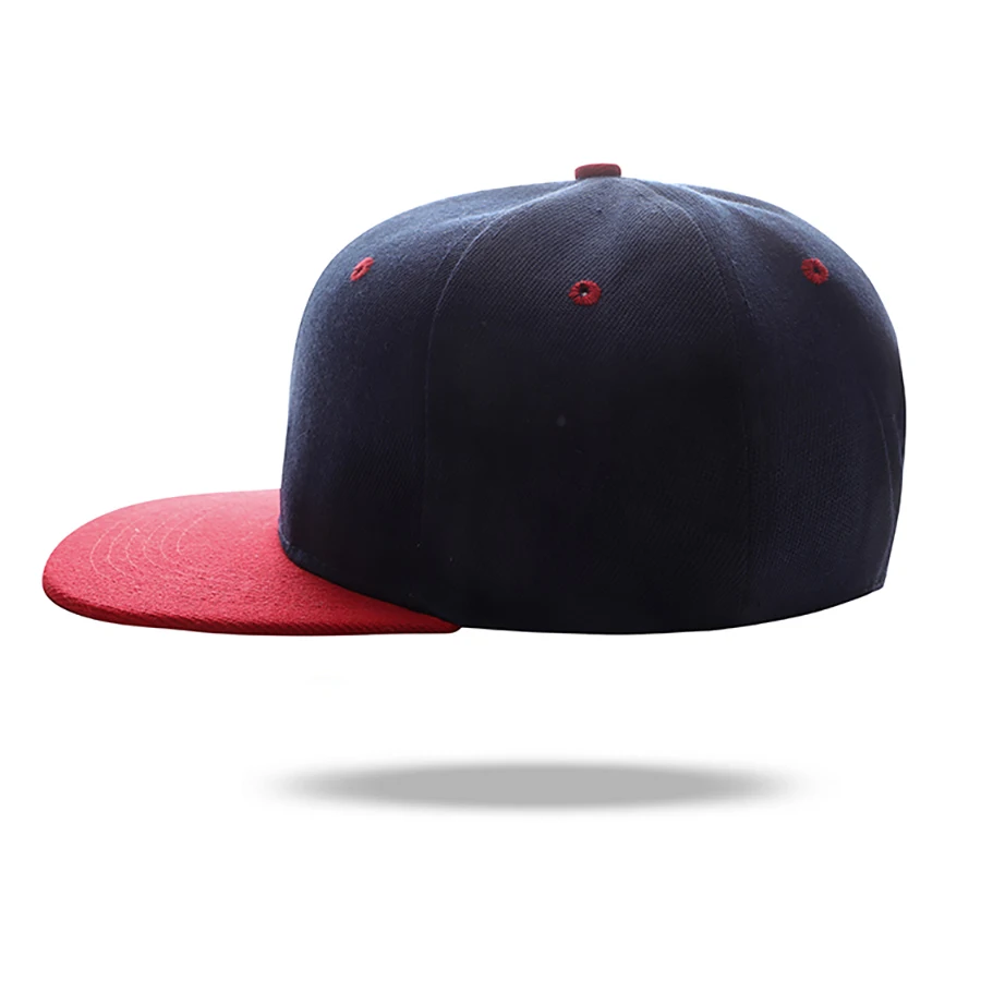 Flat-edge contrast color Maoqing cloth summer hip-hop hat tide Korean flat brim cap mesh H125 | Безопасность и защита