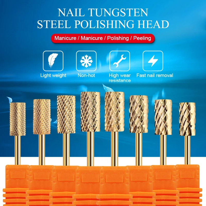 1 шт. профессиональная шлифовальная Шлифовальная головка для дизайна ногтей