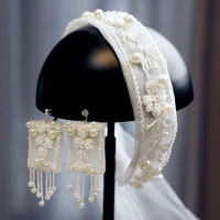 wedding haar cheveux diademas hair accessories bride accessoire with earrings bridal tocado novia tiaras y tocados novias